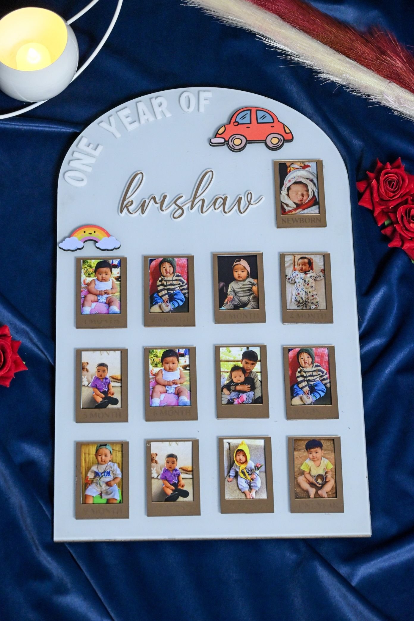 Baby Photo Board-Arch Shape - Image 2