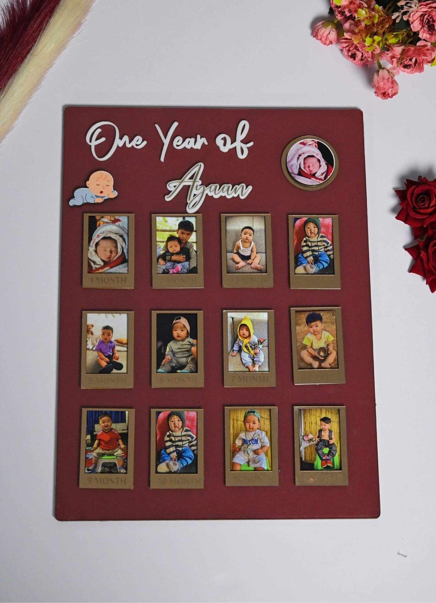 Baby Photo Board-Rectangular Shape - Image 3